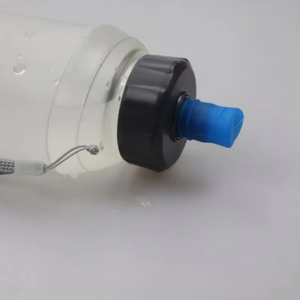 MUESTRA GRATUITA Botella de agua deportiva para correr al aire libre, botella de agua suave con boca ancha, libre de BPA, botella de agua deportiva flexible. - Product Image 4