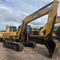 Excavatrice Sany 135 155 215 d'origine avec queue courte flexible et forte adaptabilité aux conditions de travail