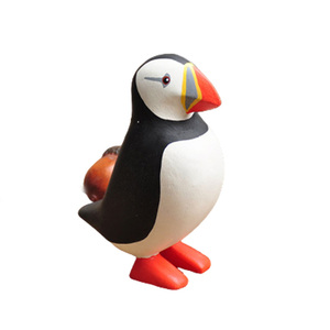 China Wholesale <strong>Wood</strong> Craft Wooden Penguins Figurine Cute Lovely <strong>Wood</strong> Animal Statue Penguins <strong>Ornament</strong> <strong>for</strong> <strong>Garden</strong> Decoration - Product Image 1