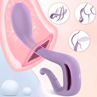 G-Punkt-Vibrator für Frauen 9 Vibrationsmodi 10 Sekunden Geräuschlos Wasserdicht Klitorale Anale Stimulation USB D Batteriebetrieben für Erwachsene
