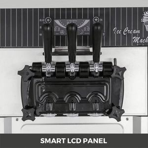 เครื่องทำไอศกรีม YKF-8218T วัตต์ Sihao พองตัวได้สูง2 + 1รสชาติผสม - Product Image 4