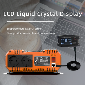 <span class=keywords><strong>FCHAO</strong></span> 3KW อินเวอร์เตอร์พลังงานแสงอาทิตย์ DC 12v 220v คลื่นไซน์บริสุทธิ์ AC 24v 110v หม้อแปลงแรงดันไฟฟ้าเครื่องแปลงไฟฟ้า - Product Image 4