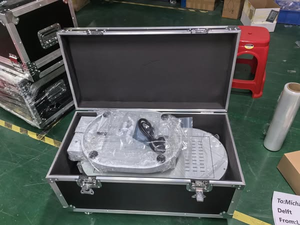 Cabina DE FOTOS portátil para <span class=keywords><strong>iPad</strong></span>, carcasa de quiosco con luz RGB para Selfie, compatible con cámaras, agujero para fiesta, boda, negocios - Product Image 5