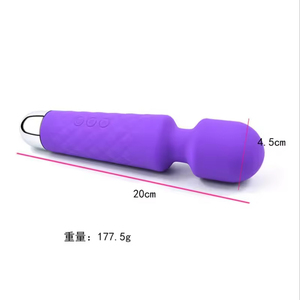 Vibrador de Varita de Cuerpo Completo de 20 Canales y 8 Velocidades, Recargable por USB, Impermeable, Sin Lubricante, para Masajes y Juguetes Sexuales para Adultos - Product Image 5