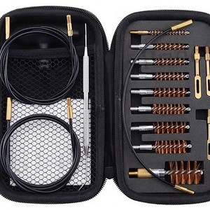 Kit de brosses pour canon de pistolet en fil de cuivre, poignée en acier inoxydable, outil de nettoyage multifonctionnel pour l'entretien et la réparation des armes à feu - Product Image 2