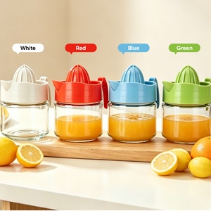 Wholesale Manual Multifunctional Soda-lime Glass Citrus <b>Juicer</b> Heavy Duty Die Cast Zinc Alloy Hand Squeezer for Lemon - Product Image 4