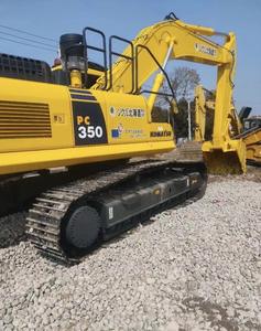 Excavadora de Orugas PC350 Usada de 35 Toneladas Japonesa con Motor y Bomba, Alta Potencia de Excavación, 1 Año de Garantía - Product Image 3