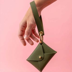 Monedero de Piel Sintética con Correa para la Muñeca, Elegante Bolsa Pequeña para Tarjetas, Monedas, Lápiz Labial y Auriculares - Product Image 3