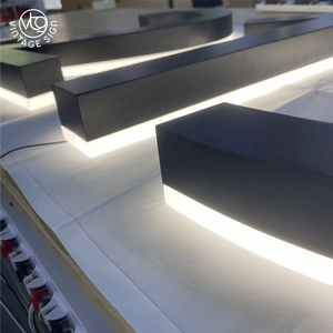 Segni personalizzati piccole lettere di plastica Design del segno del negozio in metallo tagliato al Laser <span class=keywords><strong>Online</strong></span> come realizzare insegne retroilluminate - Product Image 4