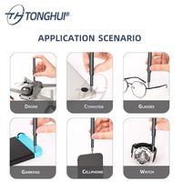 Jeu d'embouts de tournevis professionnels Kits d'outils à main magnétiques puissants tournevis de précision pour ventilateur téléphone portable lunettes caméra
