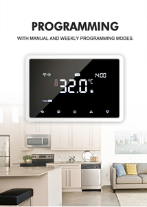 ME98 Wireless WIFI Smart Gas Boiler Heating Thermostat <strong>Programmable</strong> <strong>Remote</strong> <strong>Control</strong> Thermostat - Product Image 4