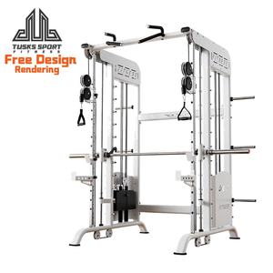 Commercial Multifunctional Smith Machine Functional Trainer Rack Home Gym <b>Strength</b> <b>Training</b> Fitness Equipment for Bodybuilding - Product Image 1