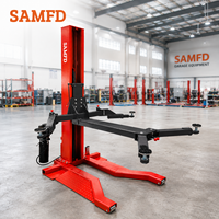 SAMFD Profesyonel 2700kg Tek Kolon Araç Lifti SAMFD Hidrolik Araç Kaldırma Aparatı Atölye Bakımı ve Servisi için