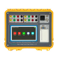 VLUUKE VK2072 Probador de Relación de Transformación y Resistencia de Bobinado, Resistencia CC de Transformador, Protección IP67, Precisión de 0.2