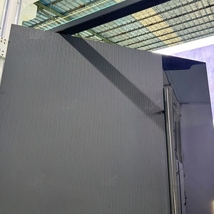 Puertas de seguridad de entrada principal exterior frontal de diseño negro de lujo entrada frontal de aluminio puertas de aluminio de entrada principal grande para una <span class=keywords><strong>casa</strong></span> - Product Image 4