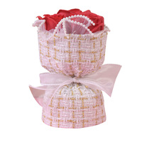 Buket Bunga Artifisial Elegan dengan Sentuhan Realistis untuk Hadiah Hari Ibu & Dekorasi Meja Rumah