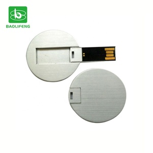 Offre Spéciale Rond En Métal clés usb de <span class=keywords><strong>carte</strong></span> de Crédit Mini <span class=keywords><strong>carte</strong></span> de visite usb avec impression de logo - Product Image 1