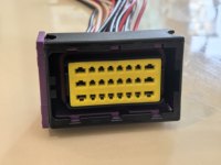 Conector Sellado de 24 Pines, Versión de Computadora para Aceite y Gas, ECU, Cableado Automotriz Impermeable DJ