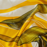 HYSK italien luxe impression numérique mûrier soie Satin tissu fleur malaisie imprimé pour les robes