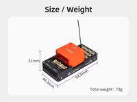 Carte mère 3DR PX4 HEX Pixhawk Cube+ en métal avec GPS GNSS M8p ADS-B, Bus S, CPPM, DSM pour contrôleur de vol de drones multirotors, fabriquée en Chine