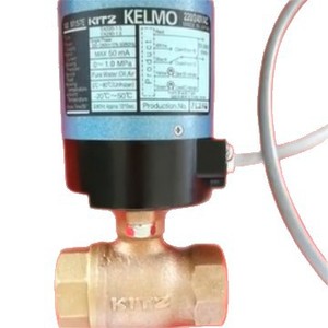 Vanne à boisseau sphérique électrique Kitz DN40 en acier inoxydable avec actionneur, haute température, pour l'industrie chimique, norme japonaise - Product Image 1