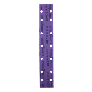 Disque abrasif en céramique violette multi-trous <span class=keywords><strong>de</strong></span> haute dureté, rectangulaire, 70*420 mm, épaisseur 1 mm, polissage manuel, réparation automobile, OEM - Product Image 2