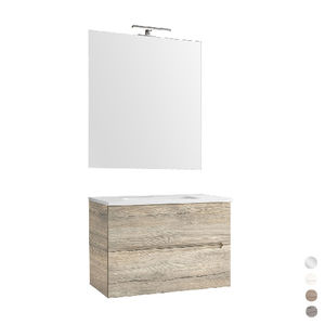 Mueble de Baño Suspendido Talia Line de 70 cm, Blanco Brillante - Product Image 1