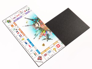 Jeu de société éducatif sur les monuments mondiaux, personnalisable avec logo, <span class=keywords><strong>carte</strong></span> pliable, accessoires complets - Product Image 5