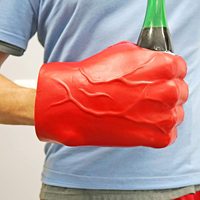 Porte-boissons isotherme en mousse de luxe pour fans de sport, durable, pour canettes ou bouteilles, garde les boissons au frais, pour Halloween et utilisation en extérieur