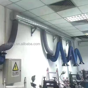 연기 정화를 위한 유연한 덕트로 산업용 용접 흄 추출기 암 360 ° 회전 가능 - Product Image 2