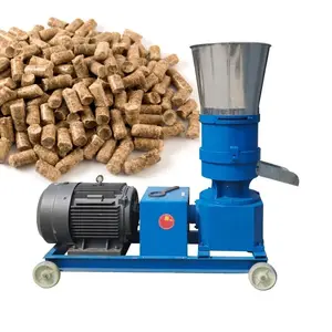 Piccole Mini macchine per la produzione di macchine per Pellet di legno duro 125 mulino modello utilizzato per macchine per la lavorazione della combustione del carburante