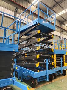 स ने हवाई कार्य के लिए चार पहियों हाइड्रोलिक मोबाइल कैंची लिफ्ट लिफ्ट 4 मीटर 8 मीटर 6 मीटर 8 मीटर 8 मीटर - Product Image 4