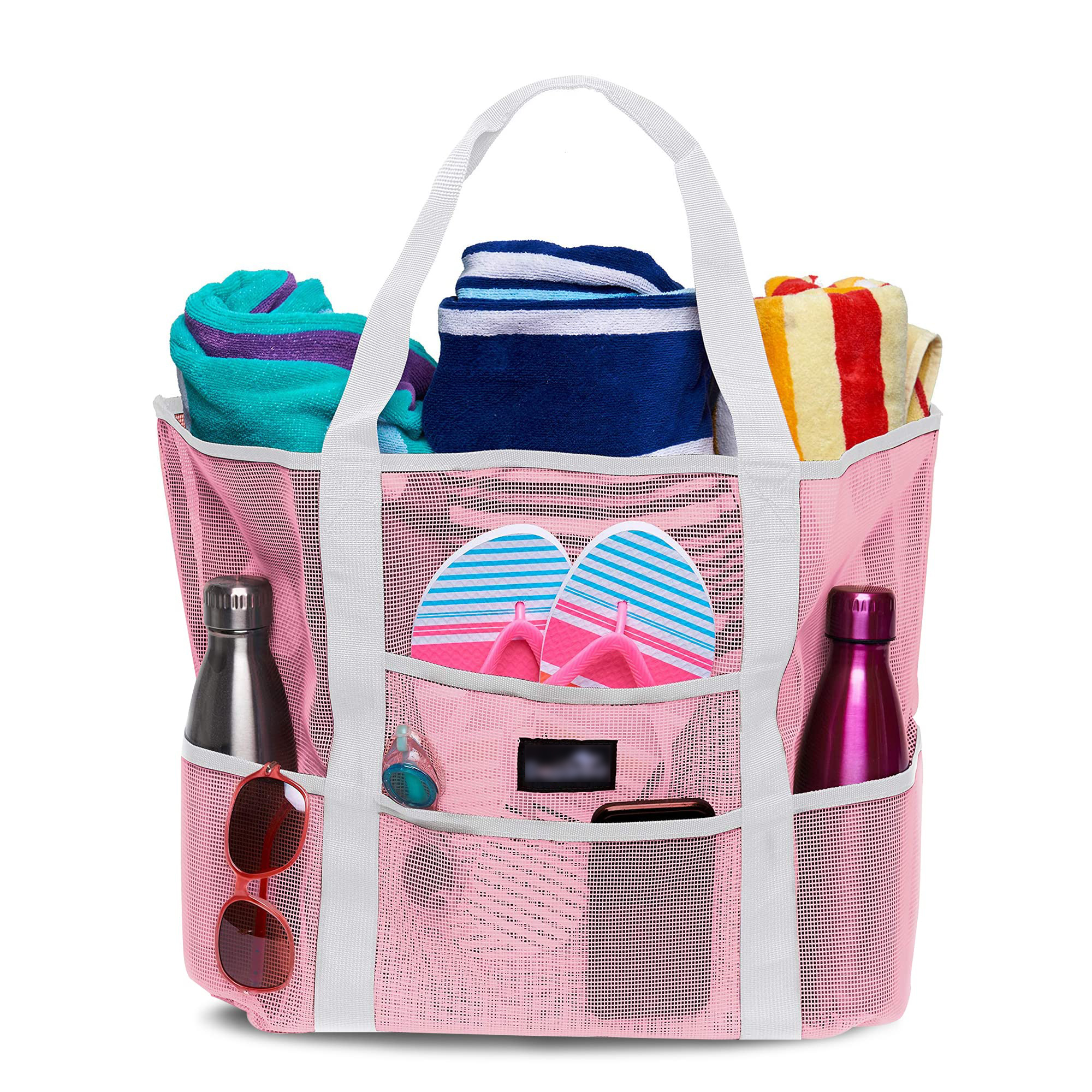 Pastel Pink With White Handles
