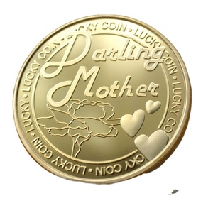 NO MOQ fabricante más regalo del Día de la moneda de oro de papá/moneda de oro/de papá y el hijo que la moneda - Product Image 6
