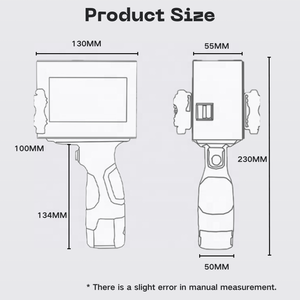 Xách tay Thời hạn sử dụng cầm tay máy in phun mã vạch QR mã số văn bản logo hàng loạt mã hóa máy cho bao bì thực phẩm - Product Image 4