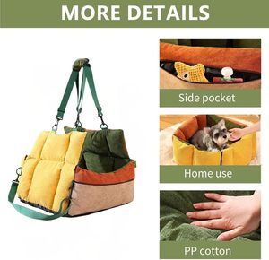 <strong>Pet</strong> Car Seats Small Dogs, 2-In-1Portable Leisure Outing <strong>Pet</strong> <strong>Booster</strong> Dog Car Seat Bed,<strong>Pets</strong> Travel Cars Seat <strong>Booster</strong> with Seatbelt - Product Image 3