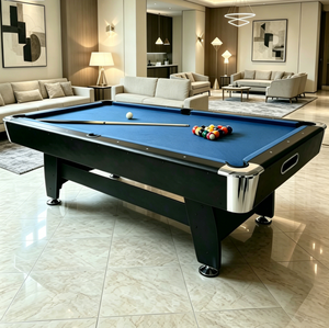 Mesa de <span class=keywords><strong>Billar</strong></span> de Lujo de 7FT, 8FT, 9FT con Sistema de Retorno Automático de Bolas, Fabricada en China, de Cuero y MDF, para Uso Comercial y Doméstico - Product Image 6