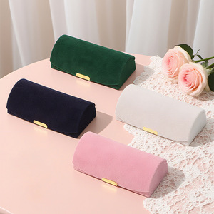 Caja Organizadora de Joyas Portátil Rectangular con Cierre de Botón para Anillos, Aretes, Pulseras y Collares, Venta al Por Mayor - Product Image 6