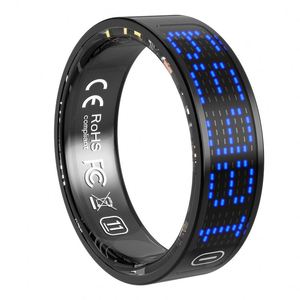 Anillo Inteligente con Pantalla Digital de 24H, Monitor de Ritmo Cardíaco, Monitor de Salud, Contador de Pasos, Rastreador de Actividad Física, Anillo de Dedo, Resistente al Agua IP68 - Product Image 2