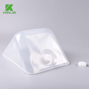 Laboratório Cubitainer plástico dobrável do laboratório do reagente 20L LDPE do cubitainer para o armazenamento dos géis do ultrassom - Product Image 4
