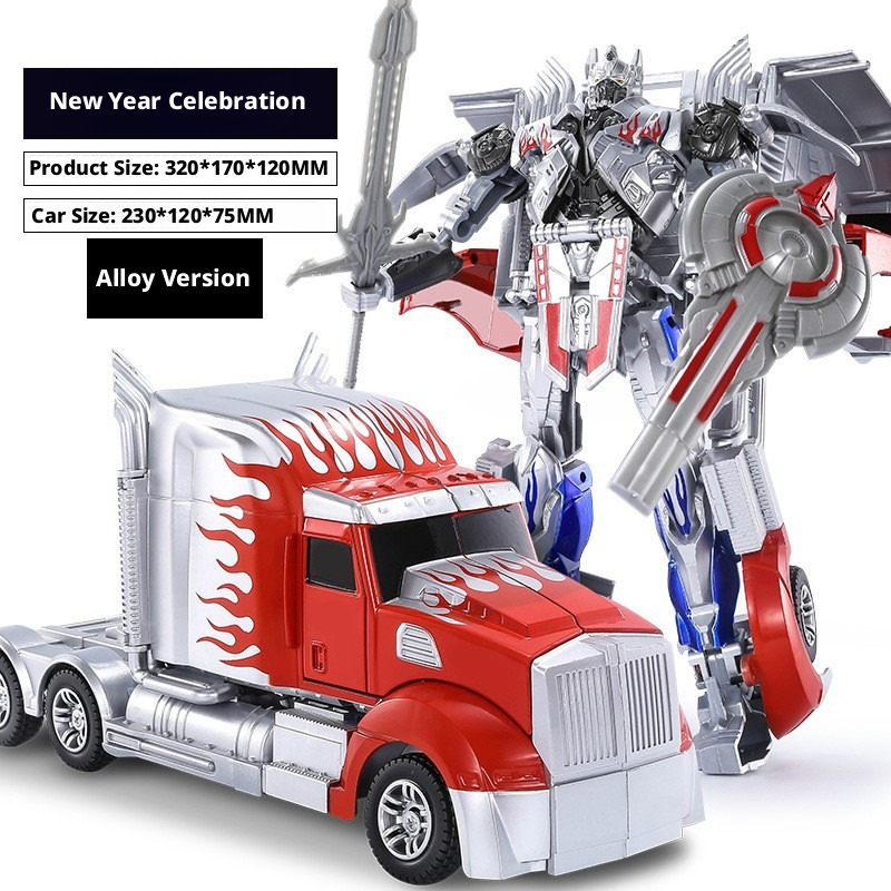 Aleación Heat Optimus Auto Man - 35cm - Caja de Regalo