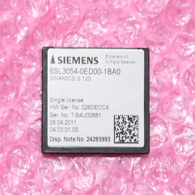 Sinamics S120 / 6sl3054-0ed00-wbr1ba0 Compactflash Card New Original Industrial Automation Programmable Control Plc Systems