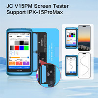 Testeur d'écran professionnel JCID V15 V15PM pour interfaces LCD IP 7-17ProMax Android MIPI EDP, programmeur de réparation d'écran