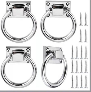 Factory Direct Sales Durable Home Zinc Alloy Ring Handle Chair Back <strong>Door</strong> Pull Ring - Product Image 3