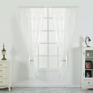 Rèm Cửa Sổ Sang Trọng Họa Tiết Vòng Tròn Hai Màu Bằng Vải Polyester Bán Sỉ Cho Nhà Bếp Phòng Ngủ Phòng Khách - Product Image 6