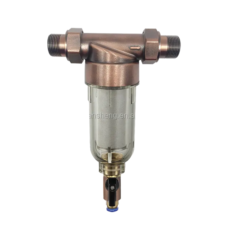 Water Pre-Filter System/Reusable Spin Down Sediment Water Filter-40 Micron, Fit for 1"MNPT, 1/2" MNPT, 3/4" MNPT