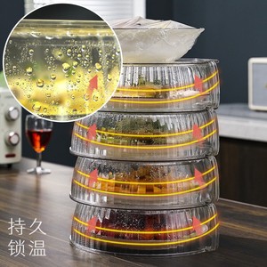 Food <b>Cover</b> Round High Quality Pet Reusable Dustproof Fly Proof Multi Layer Stackable Dish <b>Cover</b> For Kitchen Storage - Product Image 2