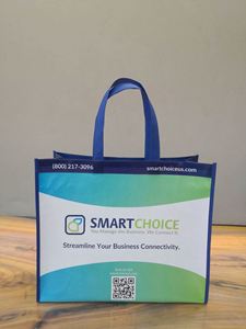 Non Woven <b>Bag</b> Eco Laminated Non Woven Fabric Tote Shopping Custom Printed Reusable Carry Wholesale Non Woven <b>Bag</b> Custom logo - Product Image 3