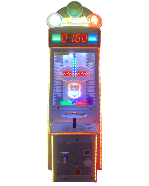 Second Hand Big Turntable Magic Wheel Ball Drop JP Bonus Coin Operated Redemption Dropping Arcade Game Machines