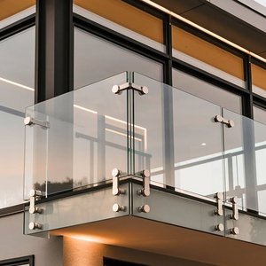 <span class=keywords><strong>Balustrade</strong></span> <span class=keywords><strong>en</strong></span> verre sans cadre <span class=keywords><strong>en</strong></span> promotion, garde-corps <span class=keywords><strong>de</strong></span> balcon <span class=keywords><strong>en</strong></span> verre trempé facile à installer avec pince <span class=keywords><strong>en</strong></span> acier inoxydable pour <span class=keywords><strong>terrasse</strong></span> <span class=keywords><strong>de</strong></span> villa - Product Image 4